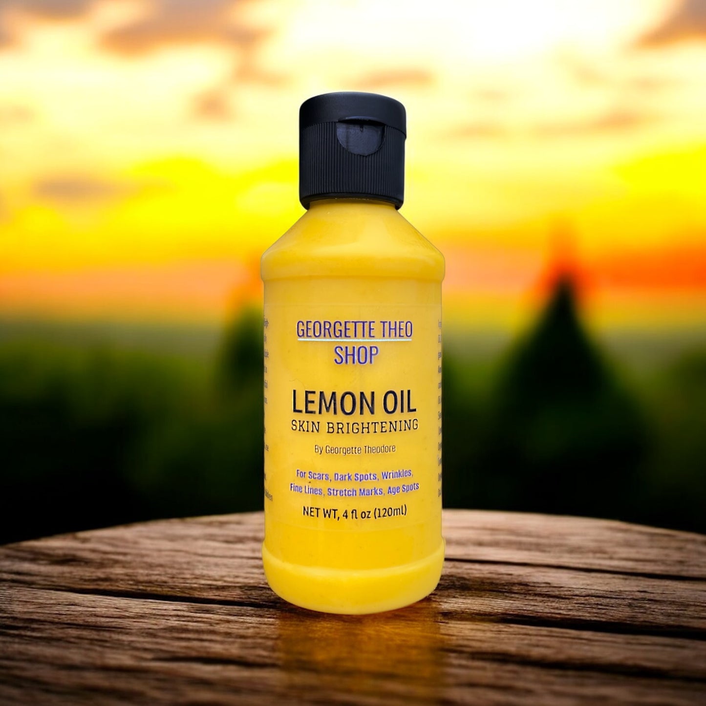 4 oz LEMON OIL Skin Brightening