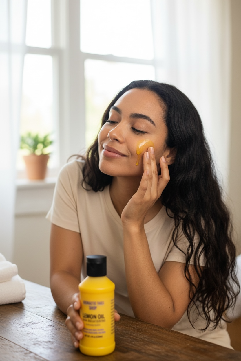 4 oz LEMON OIL Skin Brightening