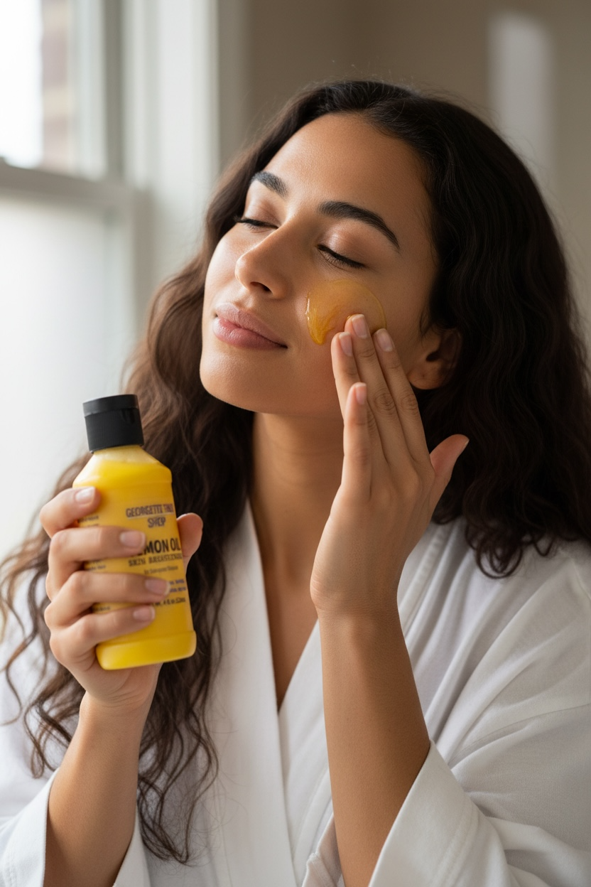 4 oz LEMON OIL Skin Brightening
