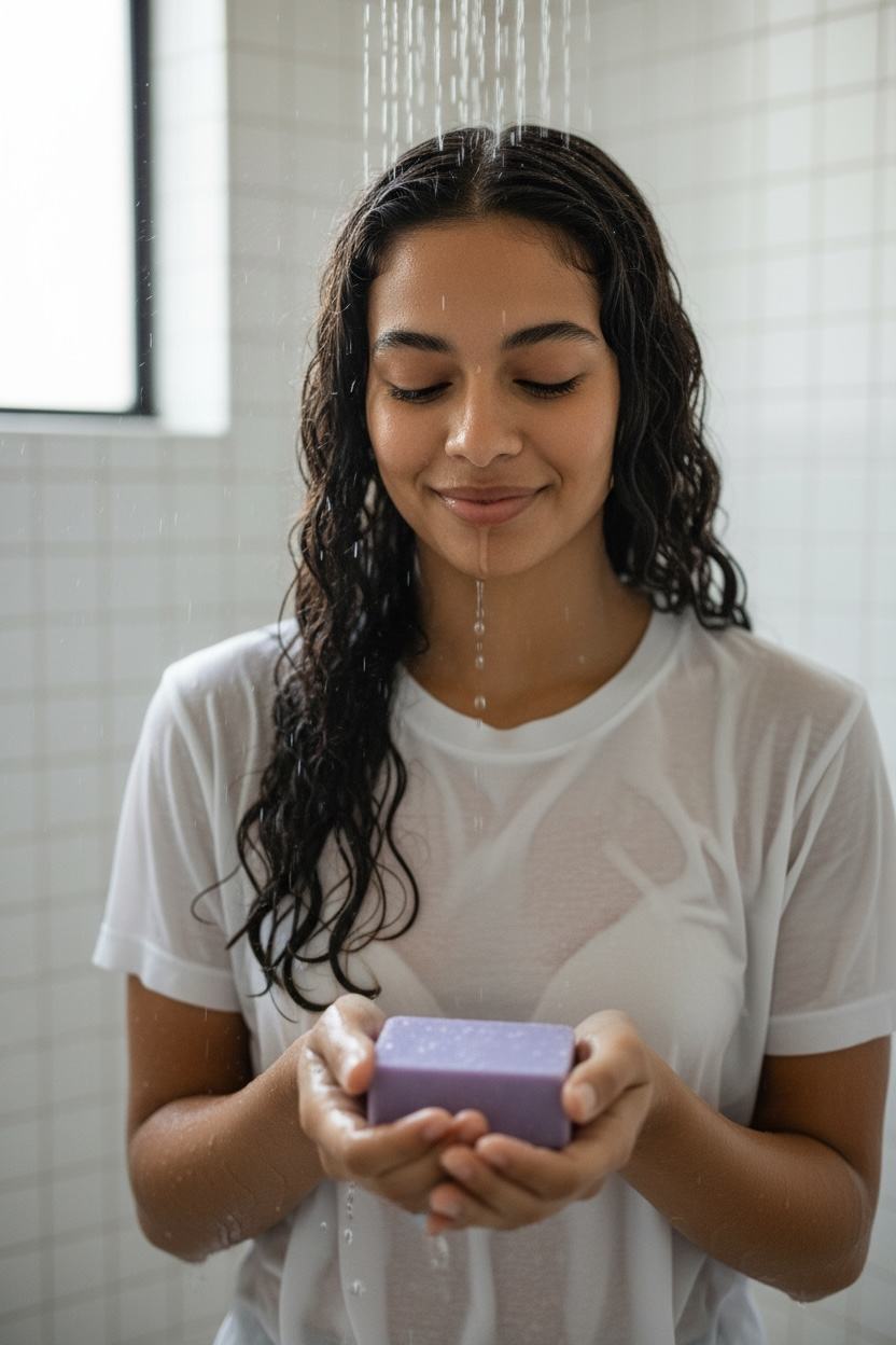 100% NATURAL LAVENDER SOAP BAR