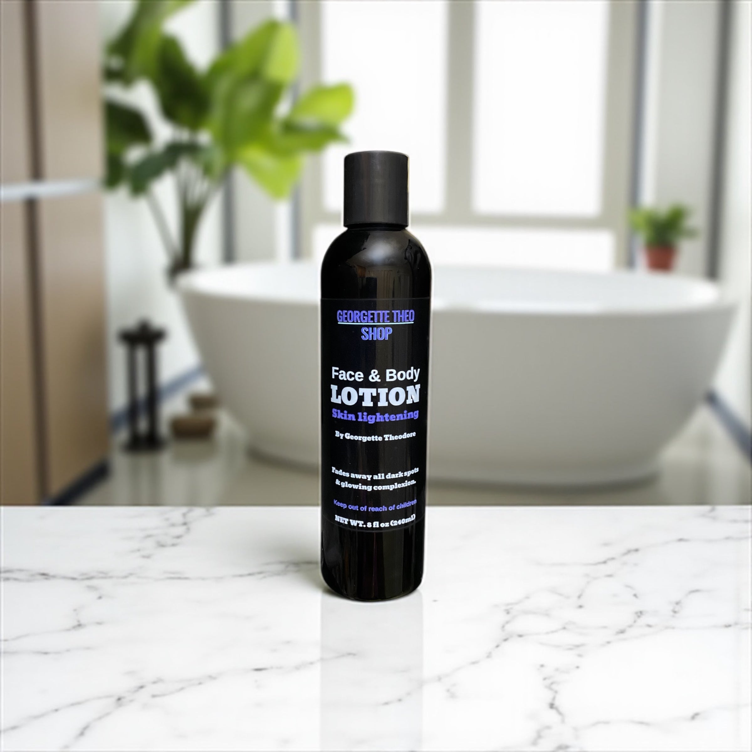 Image of 8 oz FACE & BODY LOTION - Skin Lightening