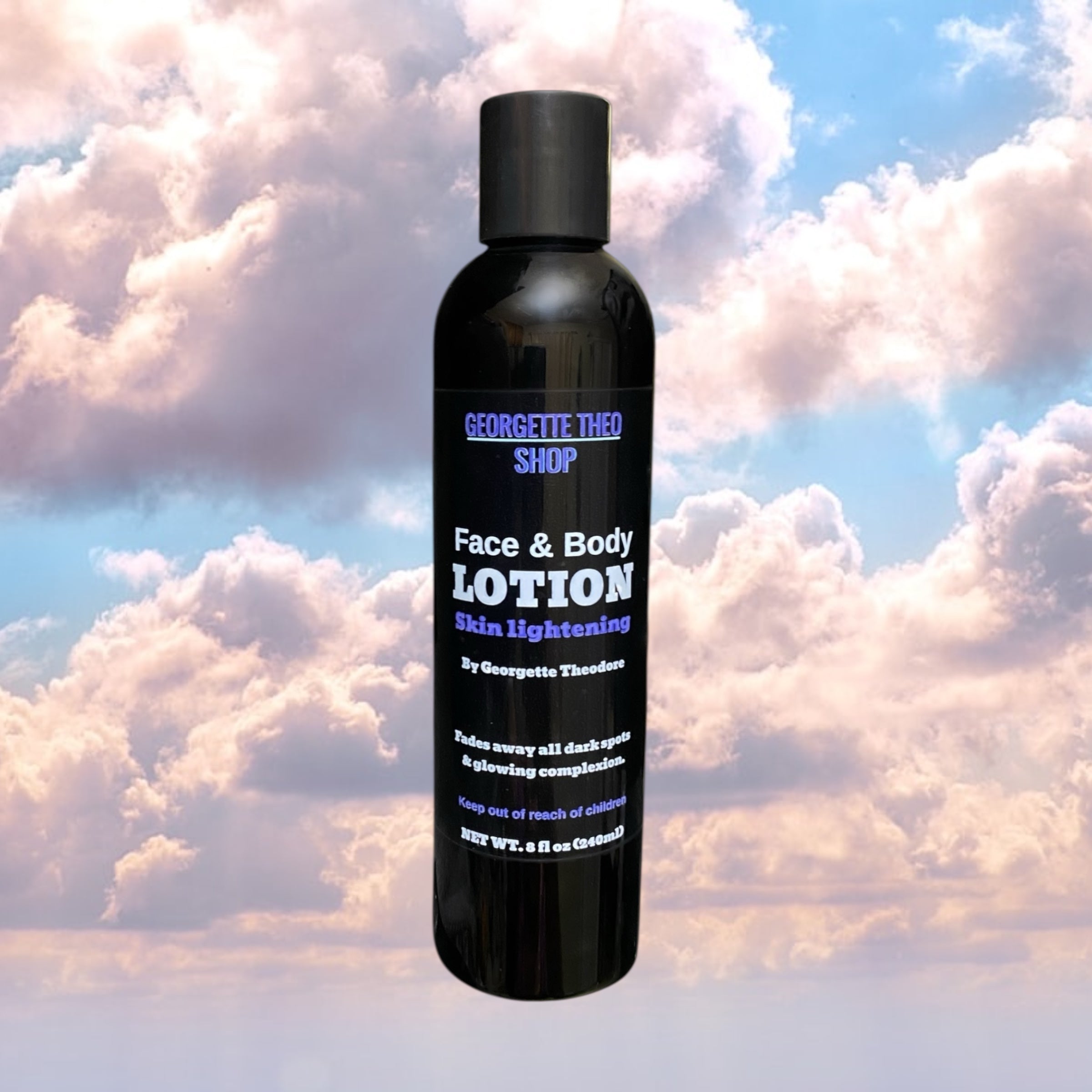 Image of 8 oz FACE & BODY LOTION - Skin Lightening