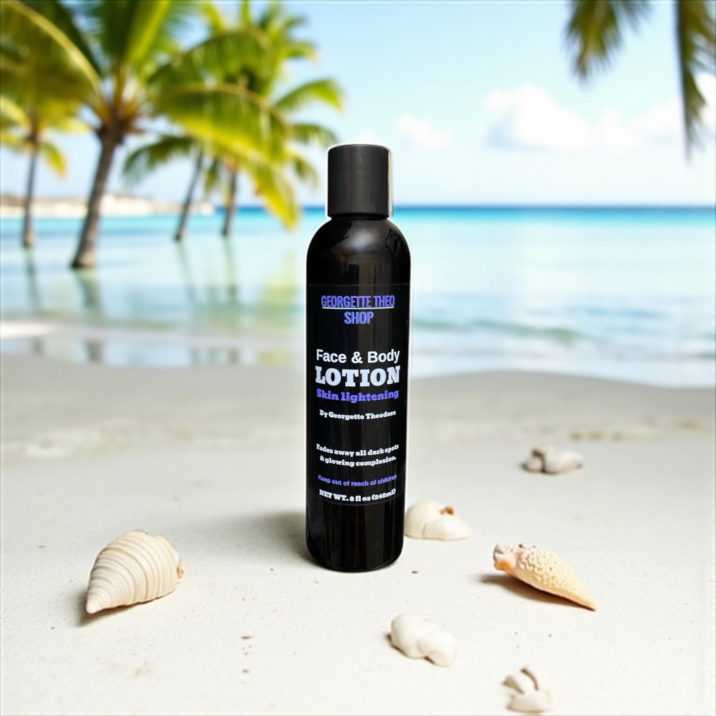 Image of 8 oz FACE & BODY LOTION - Skin Lightening