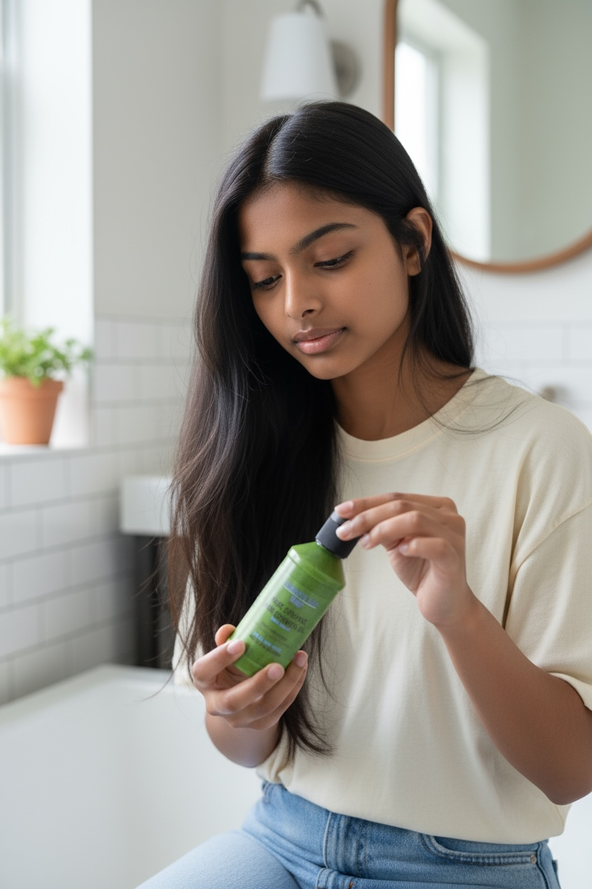 Image of PURE ORGANIC GROWTH OIL - Scalp Treatment for Dry Damaged Hair. For All Hair Types.