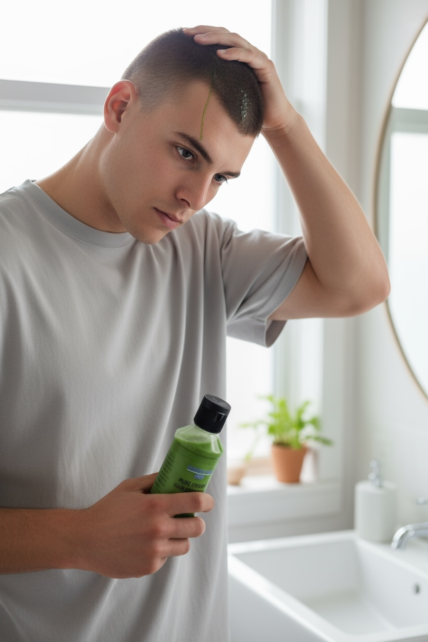 4 oz PURE ORGANIC GROWTH OIL - Scalp Treatment for Dry Damaged Hair. For All Hair Types.