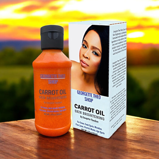 4 oz CARROT OIL Skin Brightening Organic natural & fresh