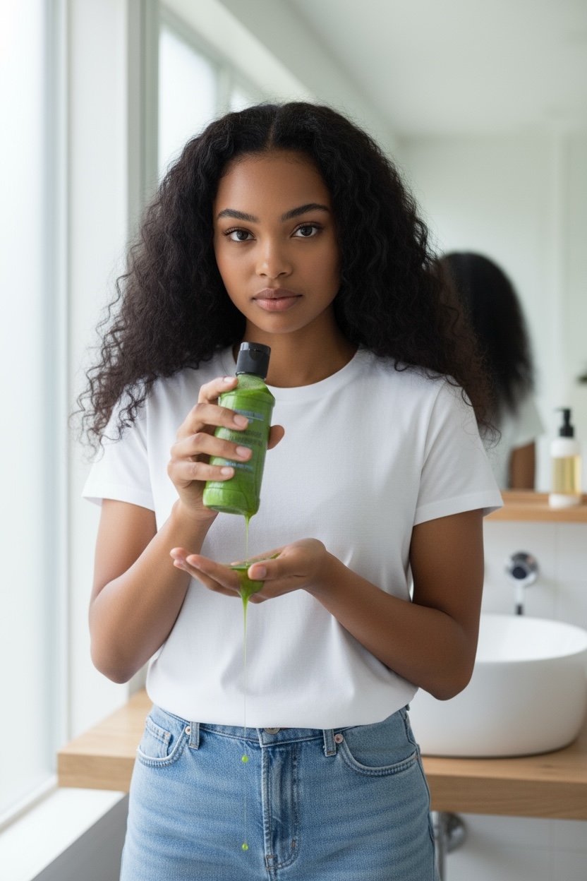 4 oz PURE ORGANIC GROWTH OIL - Scalp Treatment for Dry Damaged Hair. For All Hair Types.