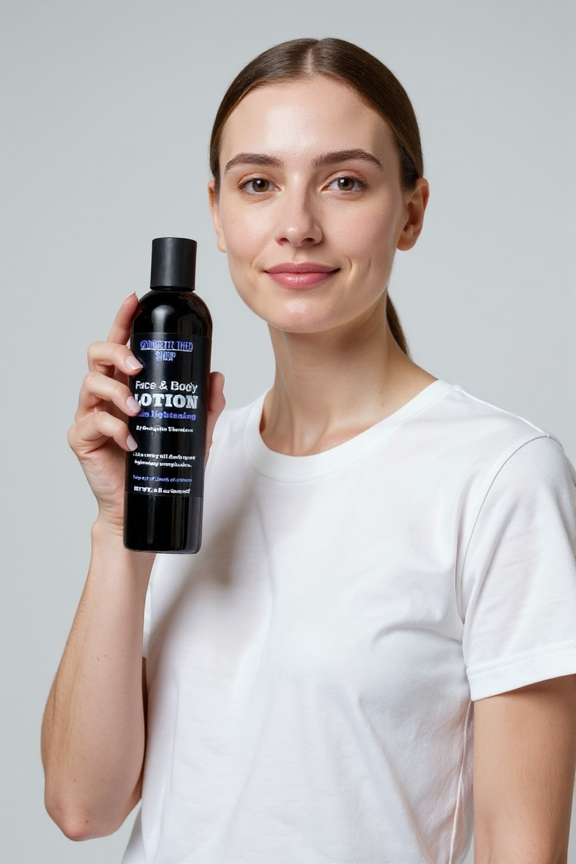 Image of 8 oz FACE & BODY LOTION - Skin Lightening