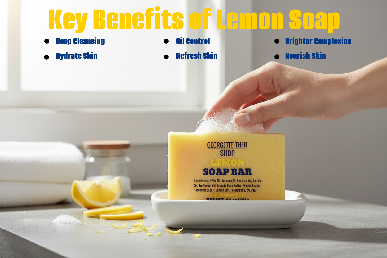 NATURAL LEMON SOAP BAR