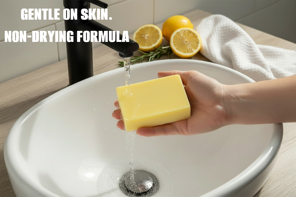 NATURAL LEMON SOAP BAR