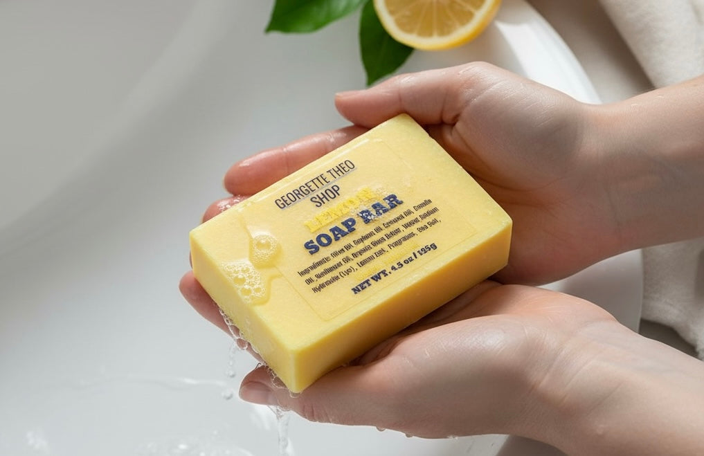 Image of NATURAL LEMON SOAP BAR