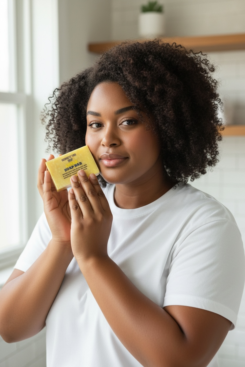 NATURAL LEMON SOAP BAR