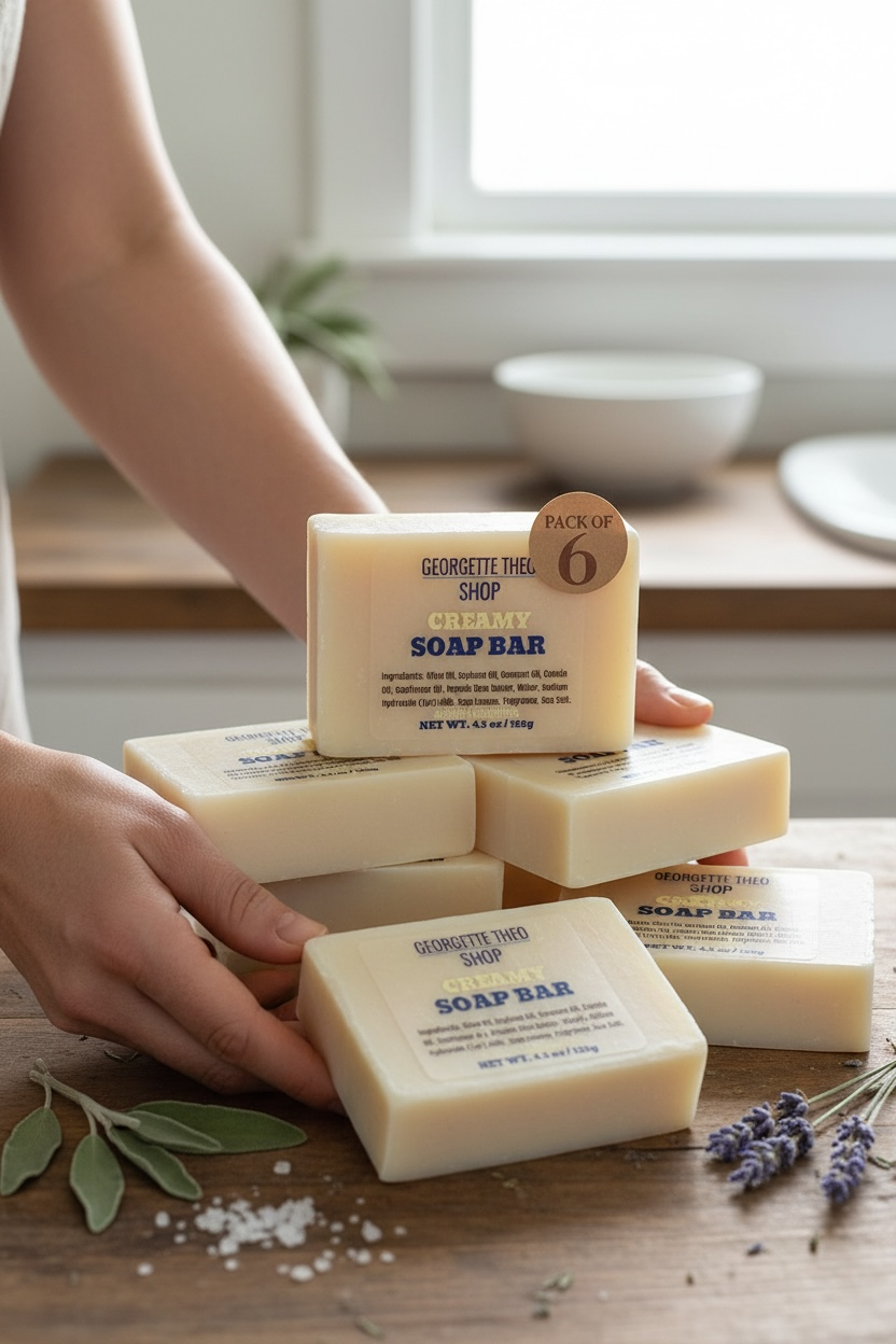 Image of 100% NATURAL CREAMY SOAP BAR