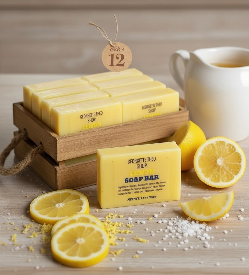 Image of NATURAL LEMON SOAP BAR
